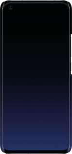 3D пластиковый матовый чехол Градиент в тёмно - синем стиле для Xiaomi Mi 11 Ultra - 6542m-2295 изображение 