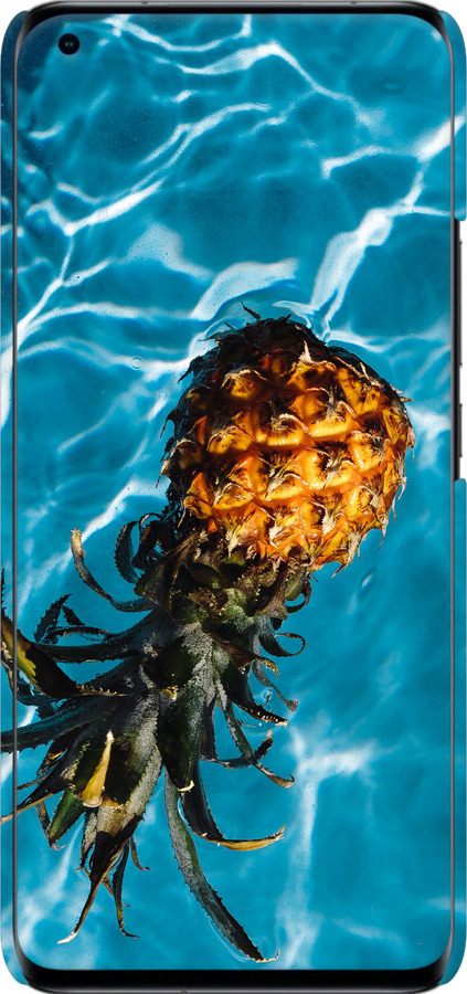 3D пластиковий матовий чехол Ананас на воді для Xiaomi Mi 11 Ultra - 4384m-2295 изображение 