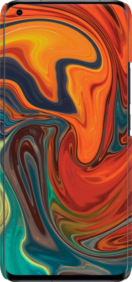 3D пластиковый матовый чехол Абстрактный фон для Xiaomi Mi 11 Ultra - 4547m-2295 изображение 