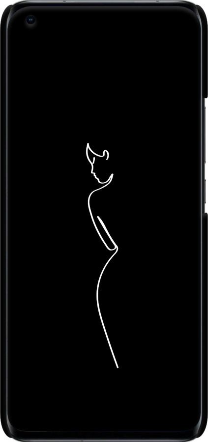3D пластиковий матовий чехол Силует1 для Xiaomi Mi 11 Ultra - 4590m-2295 изображение 