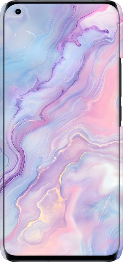 3D пластиковый матовый чехол Нежный мрамор для Xiaomi Mi 11 Ultra - 6310m-2295 изображение 