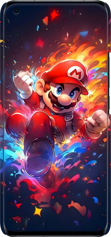 3D пластиковий матовий чехол Супер Маріо для Xiaomi Mi 11 Ultra - 6342m-2295 изображение 