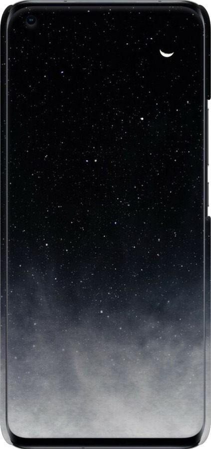 3D пластиковий матовий чехол Голубые облака, Голубая луна для Xiaomi Mi 11 Ultra - 6396m-2295 изображение 
