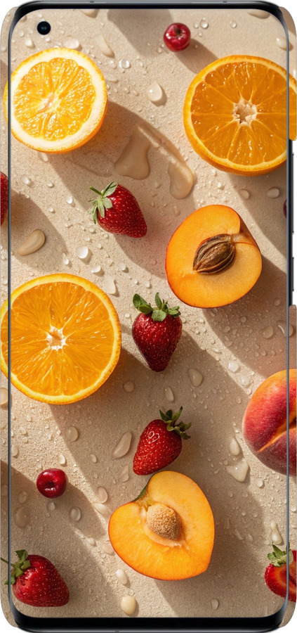 3D пластиковий матовий чехол Фрукти 3 для Xiaomi Mi 11 Ultra - 6703m-2295 изображение 