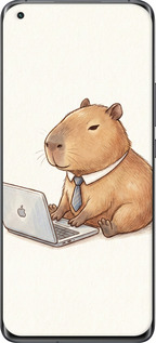 TPU чехол Funny Capybara CEO Working для Xiaomi Mi 11 - 6777b-2253 изображение 