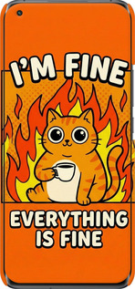 3D пластиковий матовий чехол Funny Cat для Xiaomi Mi 11 - 6786m-2253 изображение 