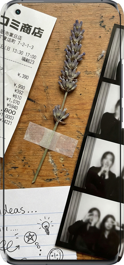 3D пластиковый матовый чехол Aesthetic Scrapbook Collage для Xiaomi Mi 11 - 6773m-2253 изображение 