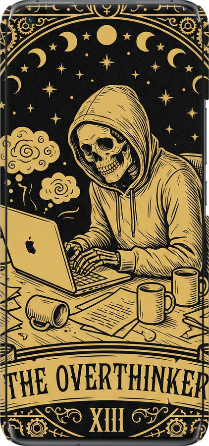 3D пластиковый матовый чехол The Overthinker для Xiaomi Mi 11 - 6774m-2253 изображение 