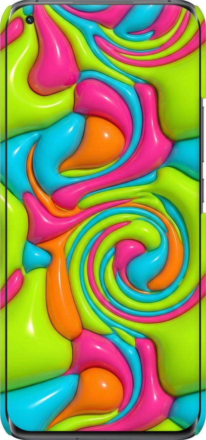 3D пластиковий матовий чехол Y2K Jelly Dream для Xiaomi Mi 11 - 6780m-2253 изображение 