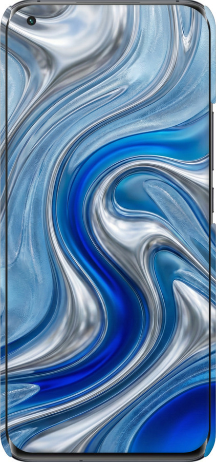 3D пластиковий матовий чехол Liquid Chrome для Xiaomi Mi 11 - 6781m-2253 изображение 