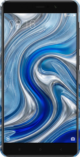 3D пластиковий глянцевий чехол Liquid Chrome для Xiaomi Mi 5s Plus - 6781c-396 изображение 