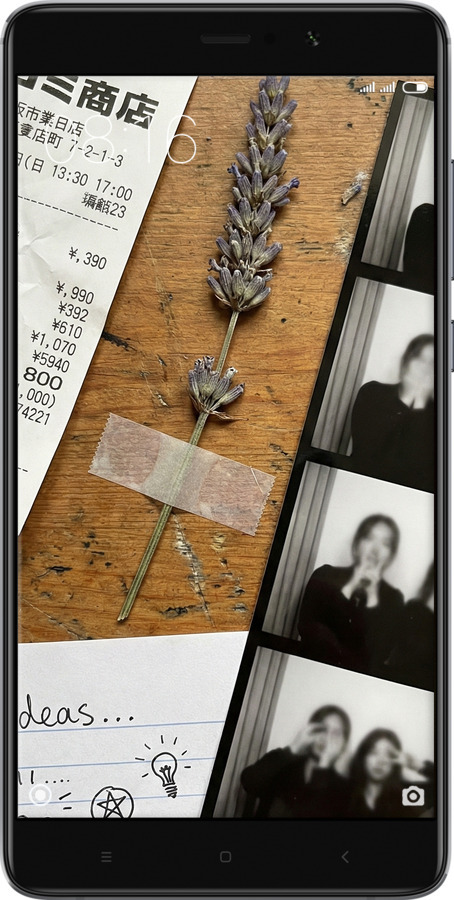 Силіконовий чехол Aesthetic Scrapbook Collage для Xiaomi Mi 5s Plus - 6773u-396 изображение 