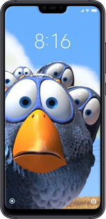 TPU чехол Angry Birds для Xiaomi Mi 8 Lite - 6008b-1585 изображение 