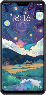 TPU чехол Креативний арт для Xiaomi Mi 8 Lite - 6322b-1585 изображение 