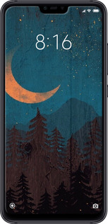 TPU чехол Зоряний ліс для Xiaomi Mi 8 Lite - 6480b-1585 изображение 