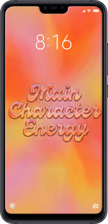 TPU чехол Aura Gradient Main Character Energy Aesthetic Y2K для Xiaomi Mi 8 Lite - 6783b-1585 изображение 