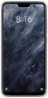 Силикон с усиленными углами чехол Голубые облака, Голубая луна для Xiaomi Mi 8 Lite - 6398sp-1585 изображение 