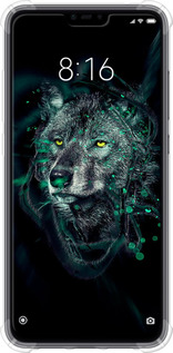 Силикон с усиленными углами чехол Wolf для Xiaomi Mi 8 Lite - 6610sp-1585 изображение 