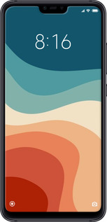 2D пластиковий чехол У стилі ретро з хвилями для Xiaomi Mi 8 Lite - 6531t-1585 изображение 