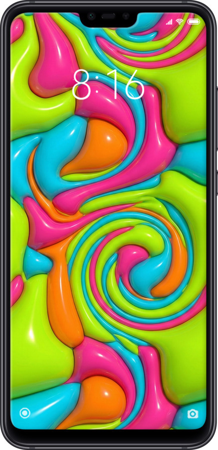 Силиконовый чехол Y2K Jelly Dream для Xiaomi Mi 8 Lite - 6780u-1585 изображение 