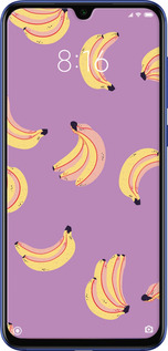 TPU чехол Бананы для Xiaomi Mi 9 SE - 4312b-1674 изображение 