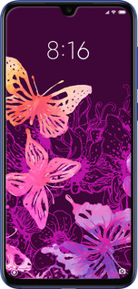 TPU чехол Метелики v2 для Xiaomi Mi 9 SE - 5475b-1674 изображение 