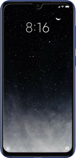 TPU чехол Голубые облака, Голубая луна для Xiaomi Mi 9 SE - 6396b-1674 изображение 