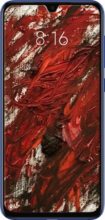 TPU чехол Абстрактная композиция в красных тонах для Xiaomi Mi 9 SE - 6541b-1674 изображение 