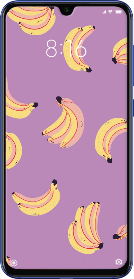 TPU чехол Бананы для Xiaomi Mi 9 SE - 4312b-1674 изображение 