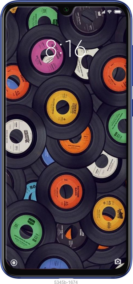 TPU чехол № 5345 для Xiaomi Mi 9 SE - 5345b-1674 изображение 