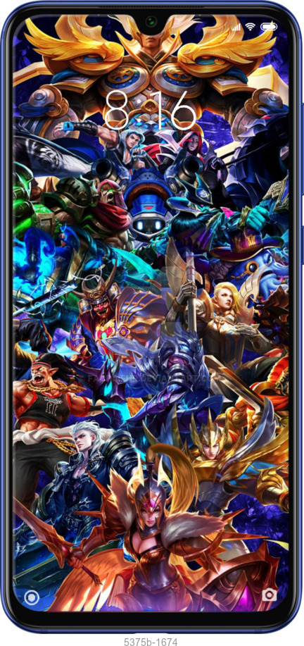 TPU чехол № 5375 для Xiaomi Mi 9 SE - 5375b-1674 изображение 