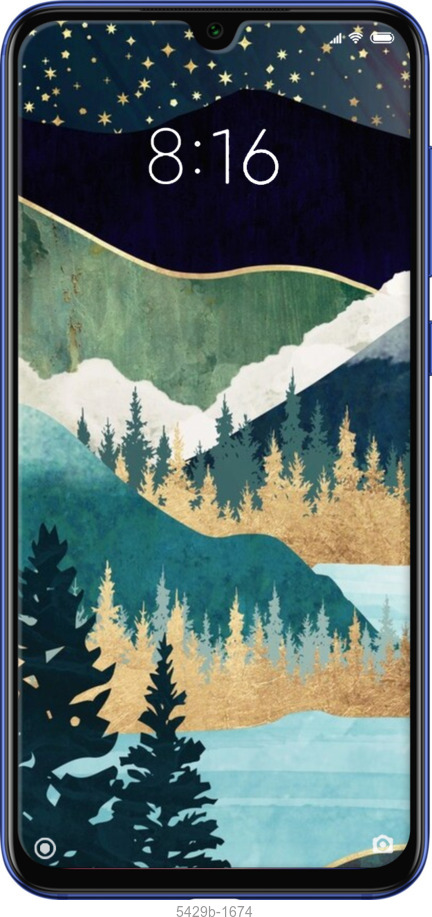 TPU чехол № 5429 для Xiaomi Mi 9 SE - 5429b-1674 изображение 