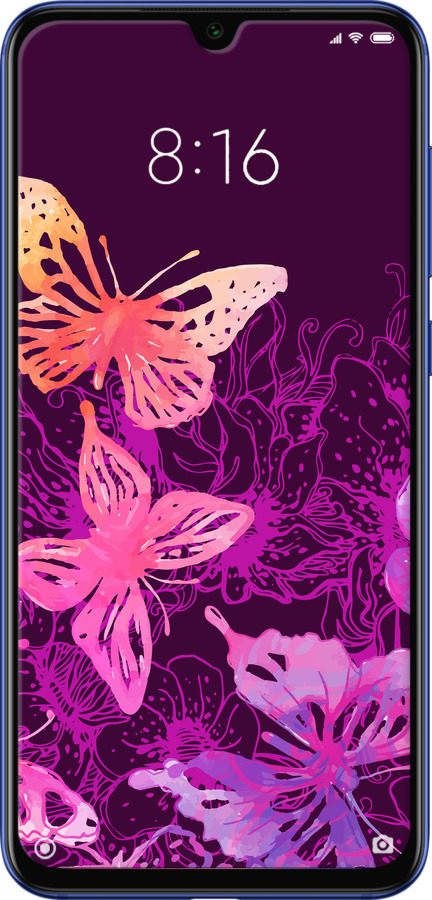 TPU чехол Метелики v2 для Xiaomi Mi 9 SE - 5475b-1674 изображение 