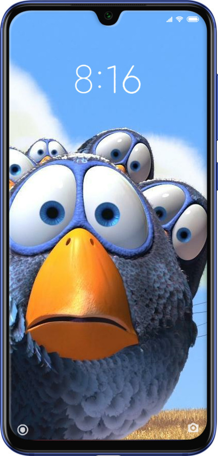 TPU чехол Angry Birds для Xiaomi Mi 9 SE - 6008b-1674 изображение 