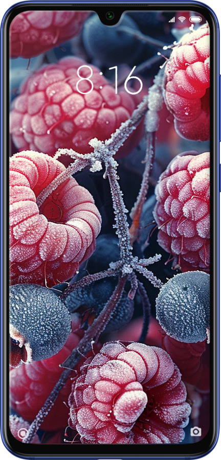 TPU чехол Морозные ягоды для Xiaomi Mi 9 SE - 6033b-1674 изображение 
