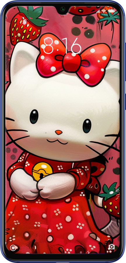TPU чехол hello kitty1 для Xiaomi Mi 9 SE - 6036b-1674 изображение 