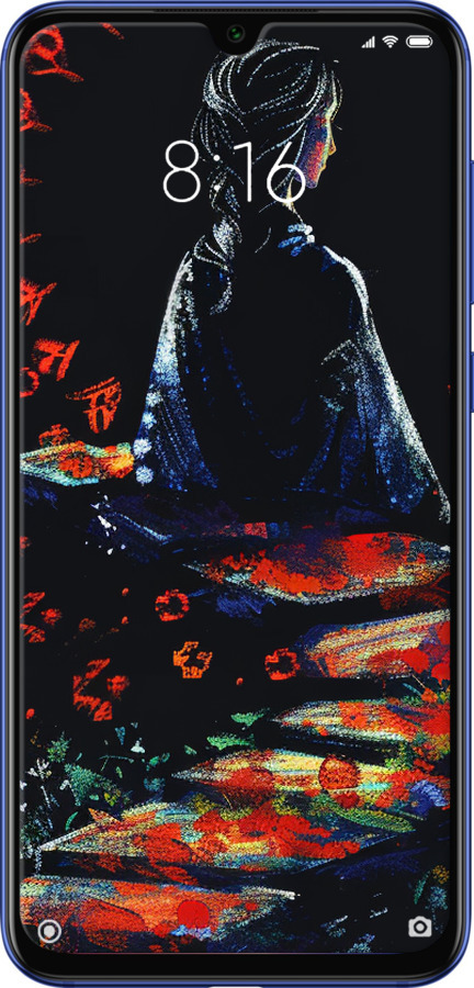 TPU чехол Мечтательная девушка для Xiaomi Mi 9 SE - 6042b-1674 изображение 