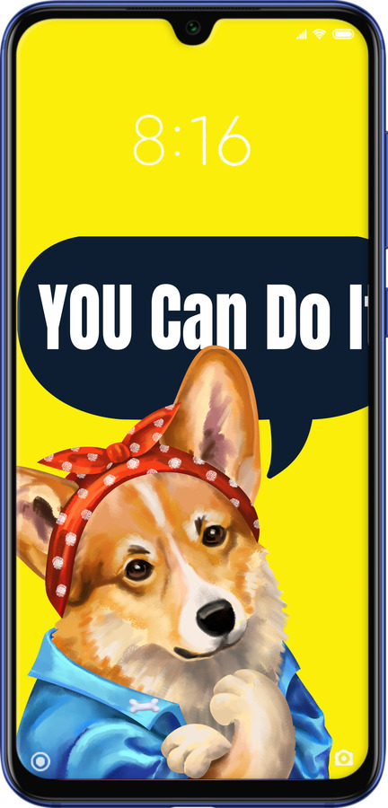 TPU чехол чехол с корги You Can Do It для Xiaomi Mi 9 SE - 6184b-1674 изображение 