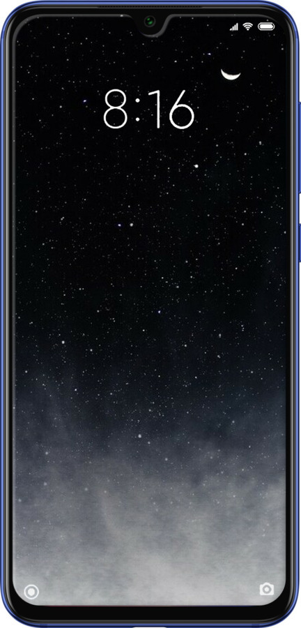 TPU чехол Голубые облака, Голубая луна для Xiaomi Mi 9 SE - 6396b-1674 изображение 