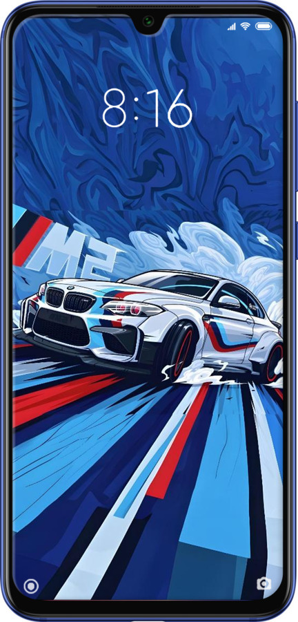 2D пластиковый чехол БМВ для Xiaomi Mi 9 SE - 6292t-1674 изображение 