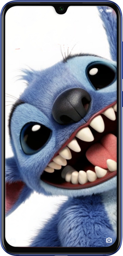Силіконовий чехол Стіч для Xiaomi Mi 9 SE - 6684u-1674 изображение 