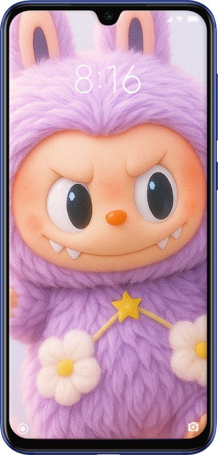 Силіконовий чехол Лабубу для Xiaomi Mi 9 SE - 6708u-1674 изображение 