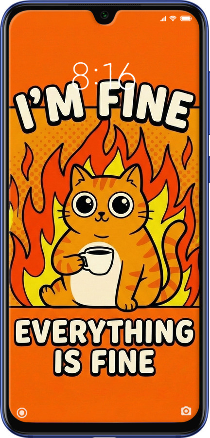 Силіконовий чехол Funny Cat для Xiaomi Mi 9 SE - 6786u-1674 изображение 