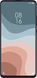 TPU чехол С синими и розовыми волнами в стиле ретро для Xiaomi Mi 9T - 6532b-1815 изображение 