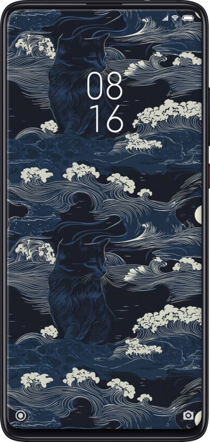 TPU чехол Морская тематика в стиле арт-деко для Xiaomi Redmi K20 - 6520b-1817 изображение 