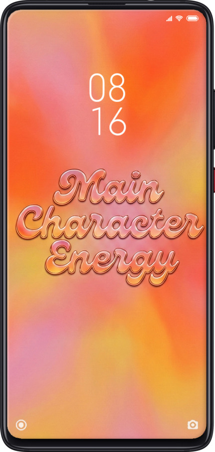 TPU чехол Aura Gradient Main Character Energy Aesthetic Y2K для Xiaomi Mi 9T Pro - 6783b-1698 изображение 