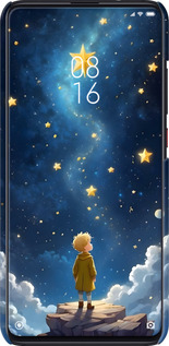 3D пластиковий матовий чехол Маленький принц для Xiaomi Mi 9T Pro - 6326m-1698 изображение 