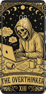 3D пластиковый матовый чехол The Overthinker для Xiaomi Redmi K20 - 6774m-1817 изображение 