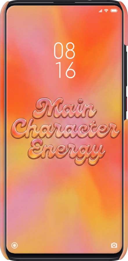 3D пластиковый матовый чехол Aura Gradient Main Character Energy Aesthetic Y2K для Xiaomi Mi 9T - 6783m-1815 изображение 
