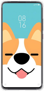 Силіконовий протиударний с посиленими кутами чехол Корги для Xiaomi Mi 9T Pro - 6280sp-1698 изображение 